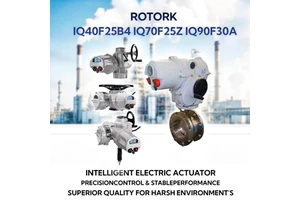 New Rotork IQ40F25B4 IQ70F25Z IQ90F30A New Intelligent Multi-Turn Electric Valve Actuator,1000-2000Nm,IP68 Non-Intrusive