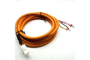 Meet 5 Million Times Bending Life Cycle test Encoder Cable With AMP 4P & EVN Terminals Encoder Cable for Client Devices