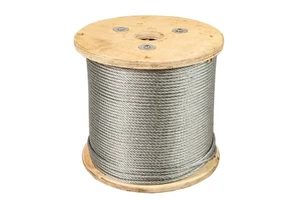 Bright or Galvanized Elevator Lift Hoist Traction Cable Wire Rope with 6X19s 8X19s 9X19s