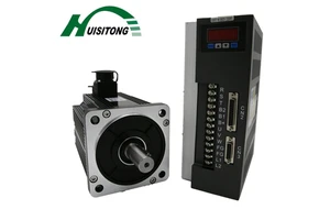 High Quality Huisitong 1.5KW 6nm AC Servo Motor Kit Driver Single-Phase 208-230V Panel Mount 50/60Hz 1 Year Warranty Made China
