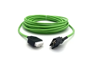Siemens V90 6FX3002 Servo Encoder Cables Brass Contact Nylon Housing IP67 Automotive 2CT20 2DB20 2CT12 2DB12 2CT10 2DB10