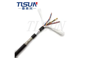 European Gauge Wire Servo Encoder Special Cable HF-CY(ST) High Flexibility PVC Sheath Shielded Twisted Pair Cable