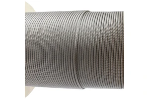 Non-alloy Carbon Steel Elevator Wire Cable 8x19S+FC Galvanized Steel Wire Rope