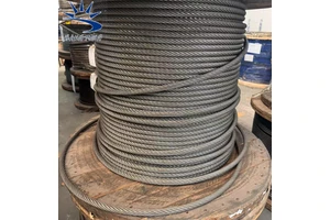 8x19 Elevator Steel Wire Rope Cable Factory Direct Traction Hoisting Cable Iwrc Elevator Steel Wire Rope Cable