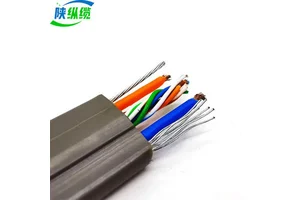 Flexible PVC Jacket & Insulation Copper Conductor Elevator Lift Traveling Cables 5*2.5 mm