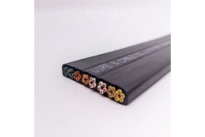 Highly Flexible Multi Core PVC Sheath YVFB 40x0.75 Flat Traveling Elevator Cable
