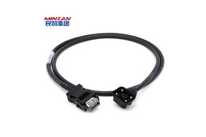 MiNZAN MR-J3ENCBL MR-J3ENCBL5M-A1-A2 Low Power Ser/vo Motor Encoder Power Cable Harness for J3 J4 JE