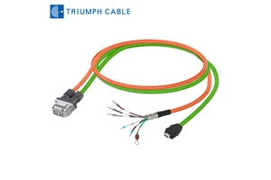 S200 6FX3502-7DN01 Dual Cable Power and Encoder Servo Cable With Connector Control Wire Communication Cable Suitable for Siemens