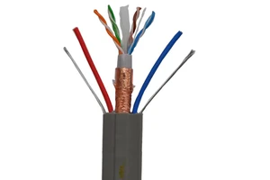 CAT6 Flat Traveling Elevator Cable Copper Conductor with PVC Insulation