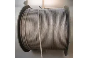Goldsun 6*19 8*19 9*19 FC Iwrc Galvanized High Carbon Steel Wire Rope 8~16mm Construction Lift Elevator Traction Hoisting Cable