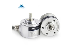 Absolute Rotary Encoder DC 5-24v Wide Voltage Power Supply 6mm Shaft Optical Encoder 32 64 128 256 512 1024 2048 4096P/R