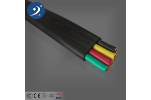 Copper Conductor Flat Traveling Elevator Cable