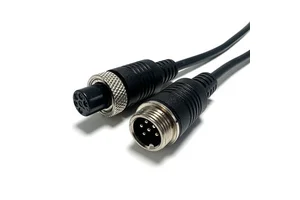 Custom GX12 6 Pin Waterproof Aviation Servo Encoder Cable Mini Absolute Encoder Position Signal Wire for Compact Motion Control
