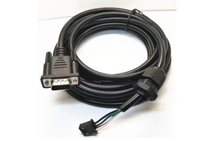 High Quality DB9 Waterproof 9pin Male JST PH2.0 4P Servo Encoder RS232 Cable Assembly VGA 9pin Male PVC Solid for Overhead