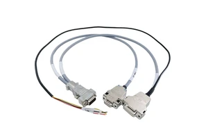 Custom Industrial Encoder Cable HDB15 Female DB9 Female DB15 Male Connectors High Flexibility Shielded IP67 Rated CNC Machines