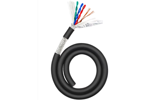Highly Flexible TRVVSP Shielded Twisted Pair Drag Chain Cable Pure Copper 2/4/6/8 Cores Encoder Control Cable