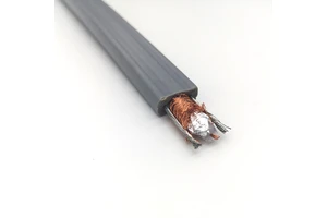 Best Selling Elevator Coaxial 75-2 Cable Elevator Videos/pictures Flat Cable