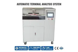 Professional Wire Harness Crimp Cross Section Analyzer with Mitsubishi PLC and 3MP HD Imaging System