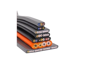 High-Speed Elevator Power Cable LSZH Abrasion-Resistant Flex Tensile Durable 3 4 5 6 7 8 10 12 13 16 24 40 48-Core Copper