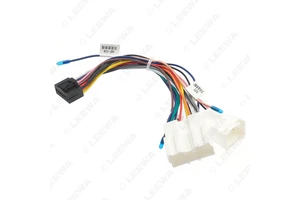 Car 16pin Power Cord Wiring Harness Adapter For Mitsubishi Pajero Sport (06-09) Installation Head Unit