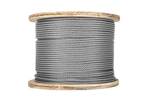 SUS 1x7,1x19,1x37 Dia 8mm 316 Stainless Steel Inox Wire Rope Cable Cordage Rigging for Elevator Lifting