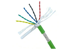 TRVVSP High Flexibility PVC Stranded Drag Chain Cable Twisted Pair Shielded 10-Core 18AWG Servo Encoder Cable 100m