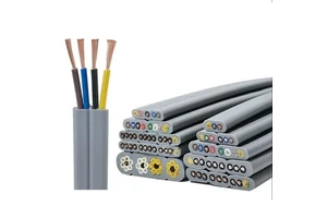 YFFB 300/500V 0.5-25mm2 2-60 Cores Elevator Drag Chain Accompanying Flexible Power Cable