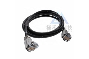 YASKAWA Robot Spare Teach Pendant Encoder Power Cable HW0273067-5 5cm Cable Yaskawa Motoman Part #157326-3