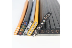 Best-Selling Multi-Functional LIBIN YFFB 40X2.5 Coil Cable Stranded Copper Conductor PVC Insulation for Elevator Crane Equipment