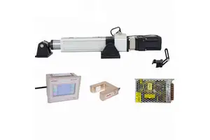 24V DC Servo Web Guiding System with Ultrasonic Sensor, 0.1mm Precision Correction for Conveyor Belts