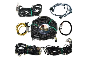 SK200-8 Excavator Parts Complete SK200 Wiring Harness For Kobelco SK210 SK250 SK260 SK200 Full Wire Harness (Full Set Of 7)