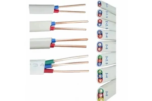 TVVB Flat Electric Cable for Elevators Solid Rubber Insulation Essential for Efficient Systems
