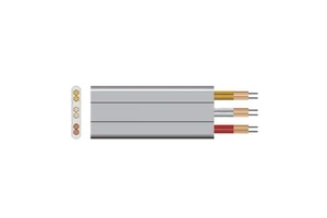 High Precision Modern Hotel Use Steel Fiber Optic Flat Elevator Shielding Durable Electronic Travelling Cable