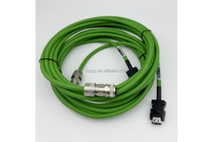 A48 Servo Motor Encoder Cable CNV2E-8P-5M CNV2E-9P-10M Signal Control Cable PVC Flexible Cable
