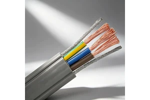 Copper Elevator Cable Signal Transmission Multi Twisted Flexible PVC Insulation IP68 Rated Chain Elevator System
