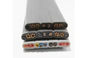 30c 40c X0.75sq 300V 600V Evvf-L Evvf-H PVC Insulated Sheathed Flat Type Elevators Traveling Cable Without Reinforcing Wire