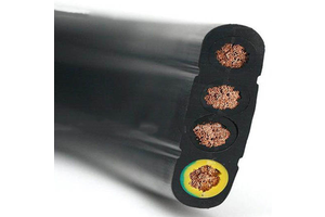 H03rn-f H05rn-f H07rn-f 3x1.5 3x2.5 3x3.5mm2 Hepr Flexible Flat Rubber Submersible Pump Cable Elevator Flat Cable