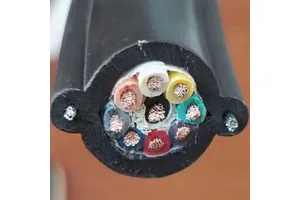 Hoist Crane Cable Crane Elevator Lift Spare Parts Cable Shielded Flat Cable