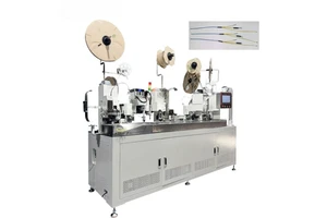 Compact 5-Head Wire Crimping Machine with Mitsubishi Servo & PLC Control Automatic Operation Multifunctional Use