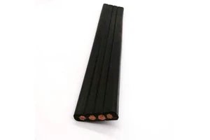 Customized 0.6KV Copper PE PVC Sheathed Low Voltage Elevator Cable Flat Travel Cable Lifting for Crane Applications