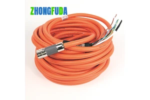 Free Shipping New Original Servo Motor Power Encoder Harness Cable 2090-CSWM1DF-14AA25