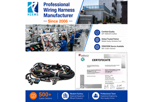 HZEMS S6-L-P114-3.0 Servo Motor Encoder Cable 15pin Wire Harness 100% Tested for Huichuan Motor Dongguan Manufacture Factory