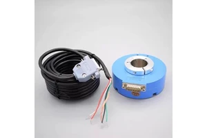 Changchun Guangxing Encoder HI100K30-1024-J30F 30mm Shaft Diameter Cable Leads Elevator Accessories