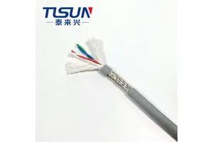 Servo Encoder Control Cable HF-CY(ST) 2x2x0.3 High Flexible Soft Shielded Twisted Pair Voltage 300/500V