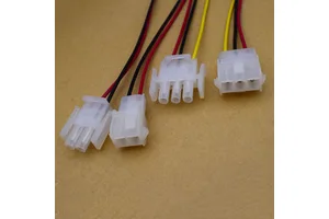 63080 Connector with 6.35mm Pitch, Male-female Mating Plug and Socket, Male-female Connector for Elevator Plug with Wire, 2-15P