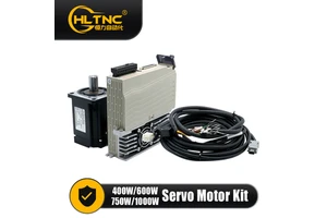 Industrial AC Servo Motor Driver Set Pulse Control High Precision Motion System Kit for CNC Robotics Factory Automation Brake