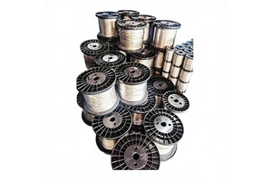 Udiya Factory Customized Size 1.45mm 2.7mm PVC Coated Stainless Steel (304/316) 7*19 7*7 Wire Rope Cable-Elevator Use