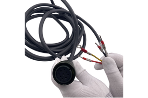 CAB-PWB100A-*M-H/L High-Speed Stable Medium Power Encoder Cable Power Cable for Industrial Automation Applications