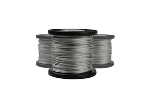 Custom Packaging 1/4" 7*19 Galvanized Stainless Steel 26mm Cable 3/16 Wire Rope 6mm Invisible Grill 7*7 Wire Ropes for Elevator