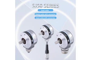 1024 CNC Lathe Spindle Absolute Encoder 4096 Lines SJ50 Single-Turn Parallel Grey Code Color Gray IP50/IP65 Sensor Encoder